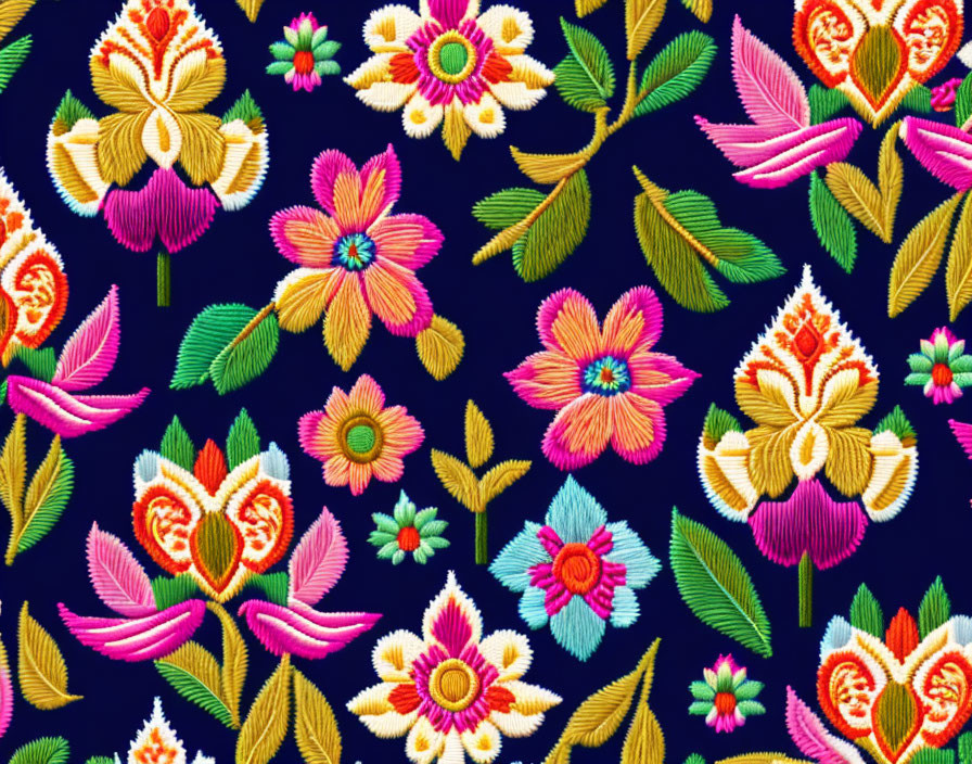 Mexican Otomi pattern