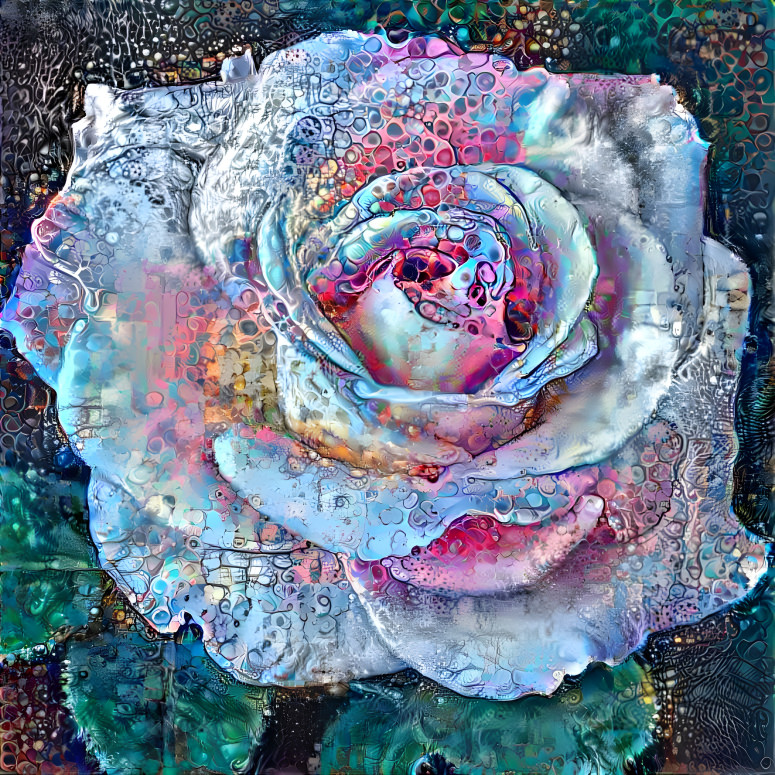 Silvery Pink Rose