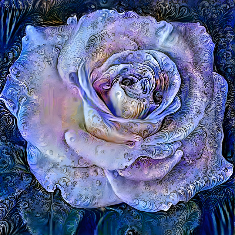 Purple Swirl Rose