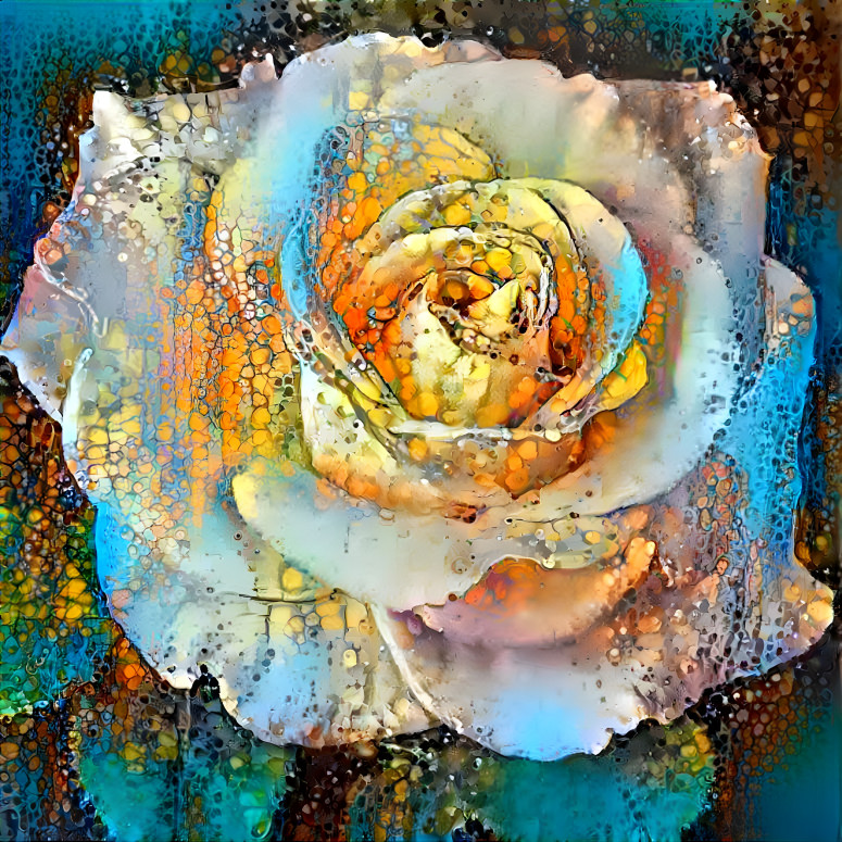 Gold Artistic Rose