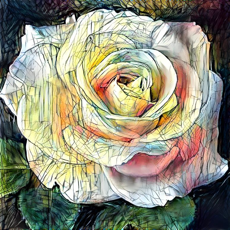 Twisted Wood Rose