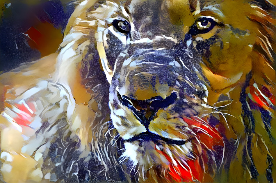 Artistic Lion