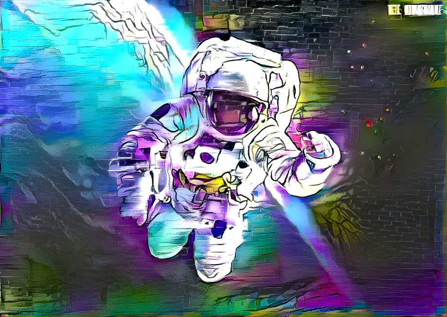 The graffiti astronaut 