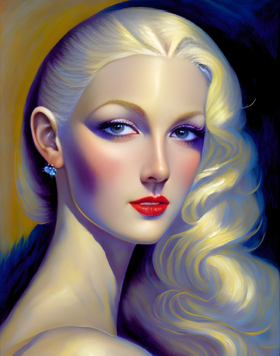 Art Deco Blonde