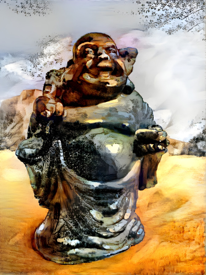 Marching Buddha