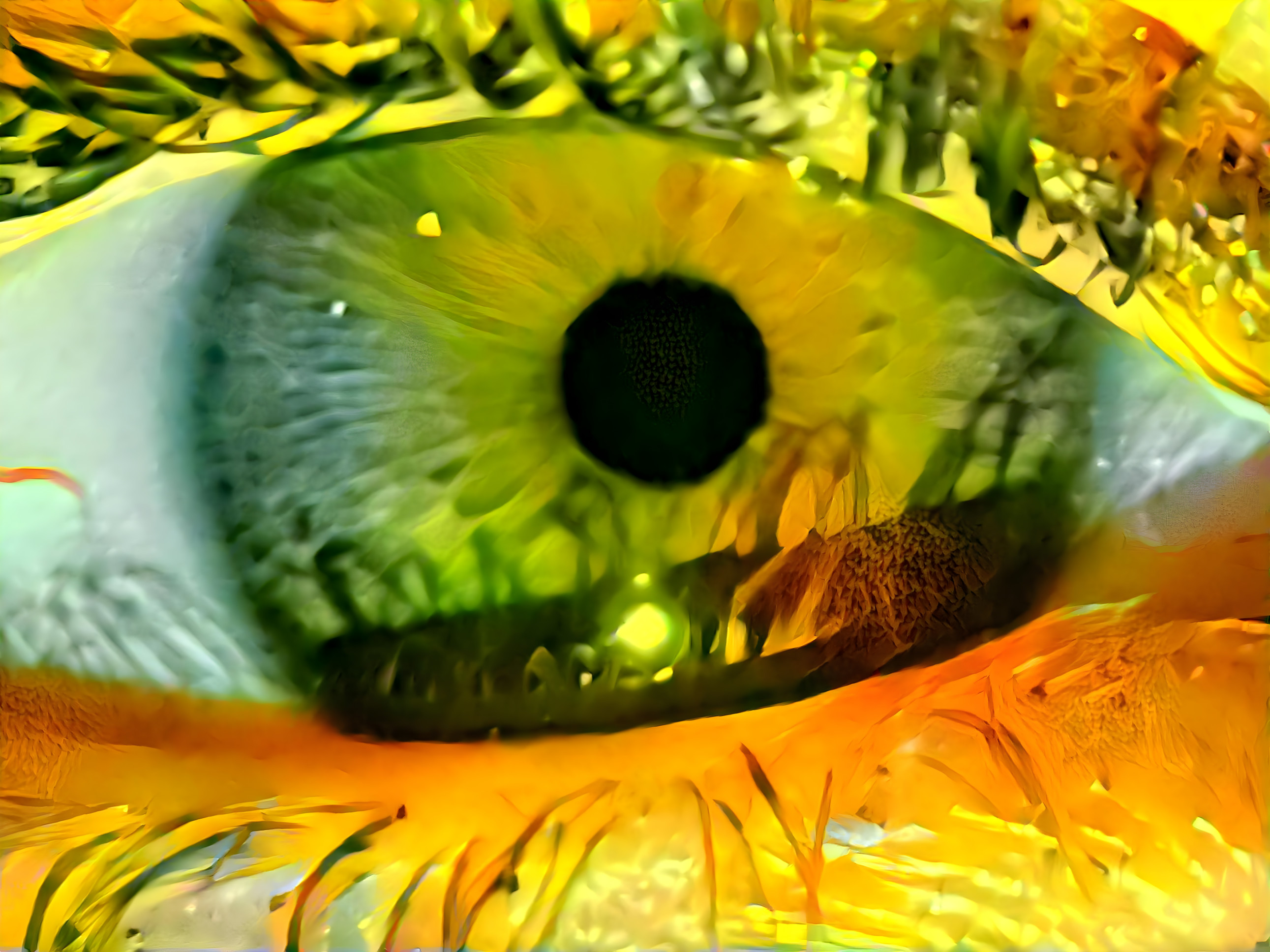 Sunflower Eye
