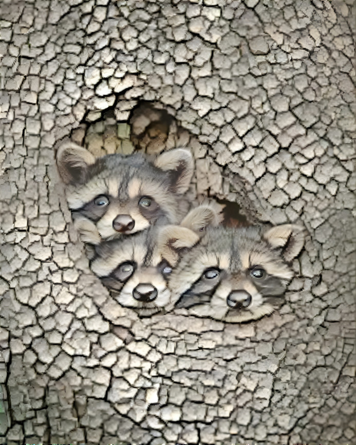 Muddy Raccoons