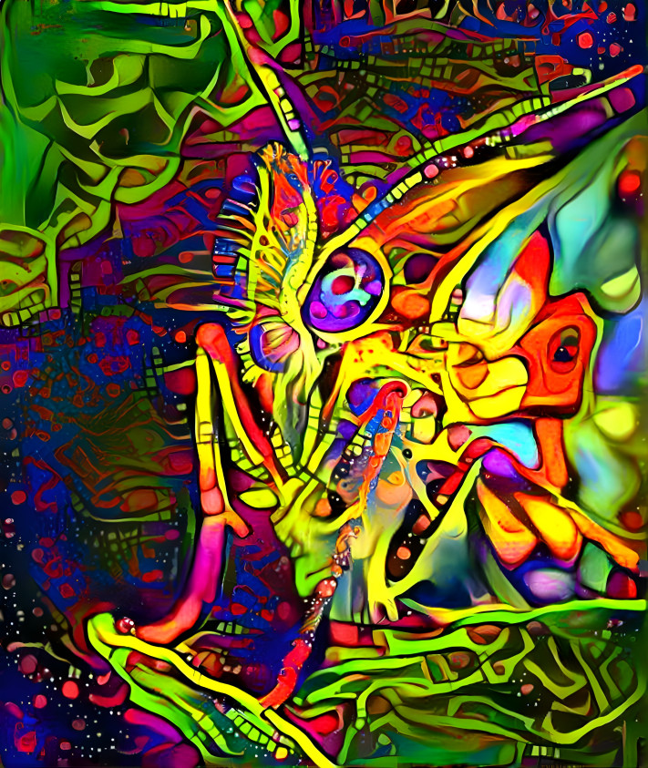 Psychedelic Butterfly