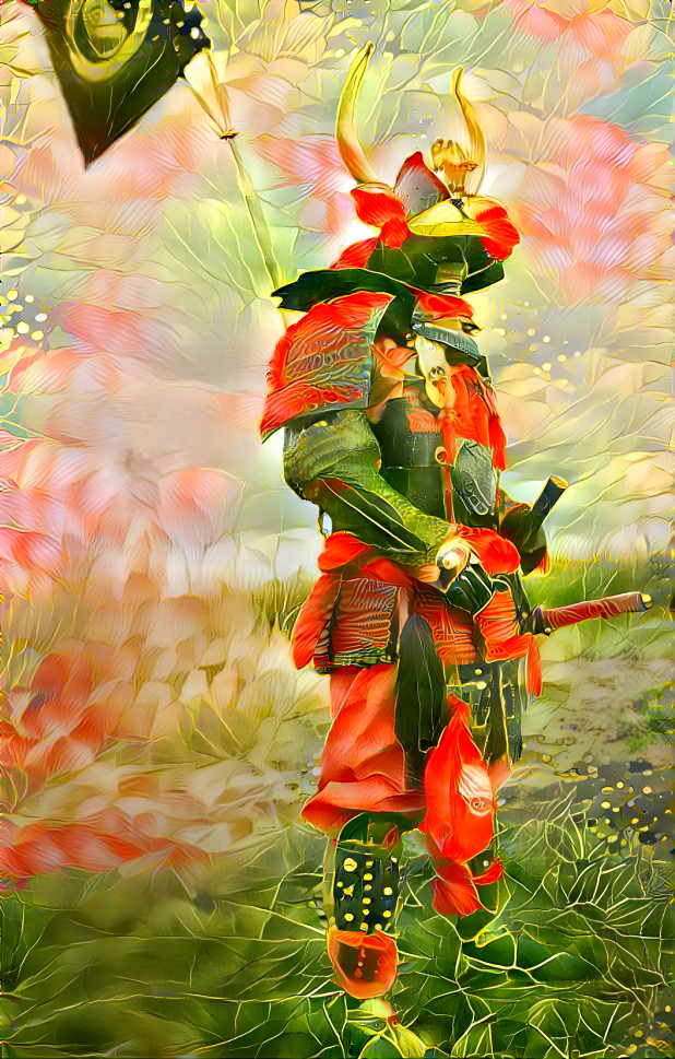 the flower samurai