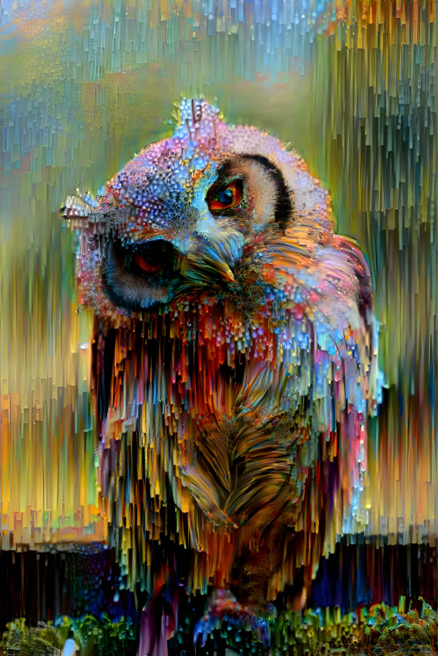 Owl of colors
