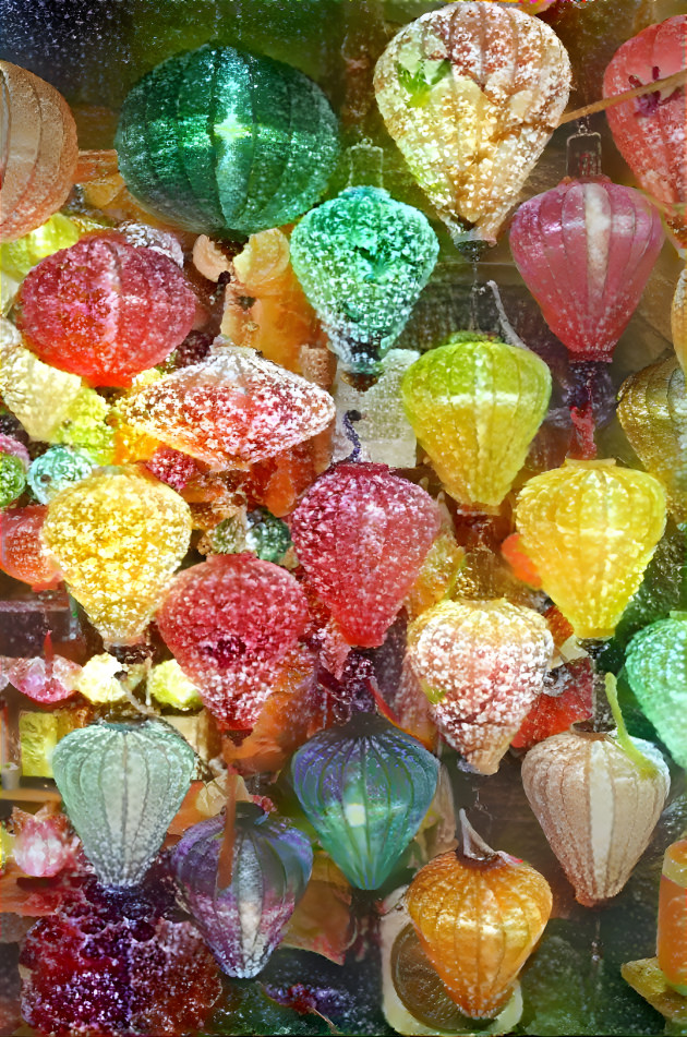Gummy bear lanterns