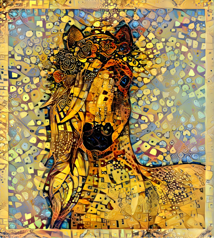 Golden horsey