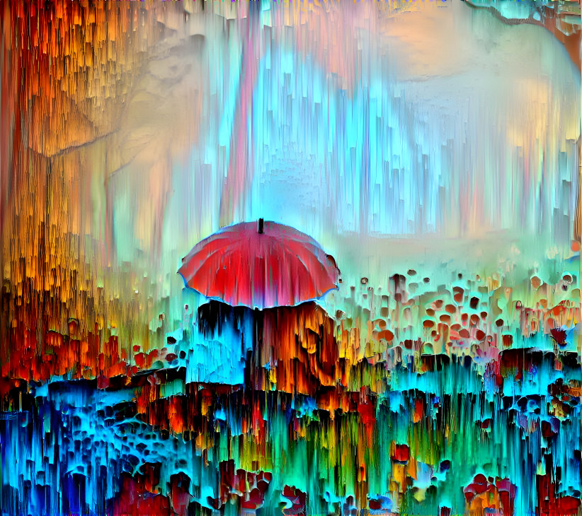 Raining colors