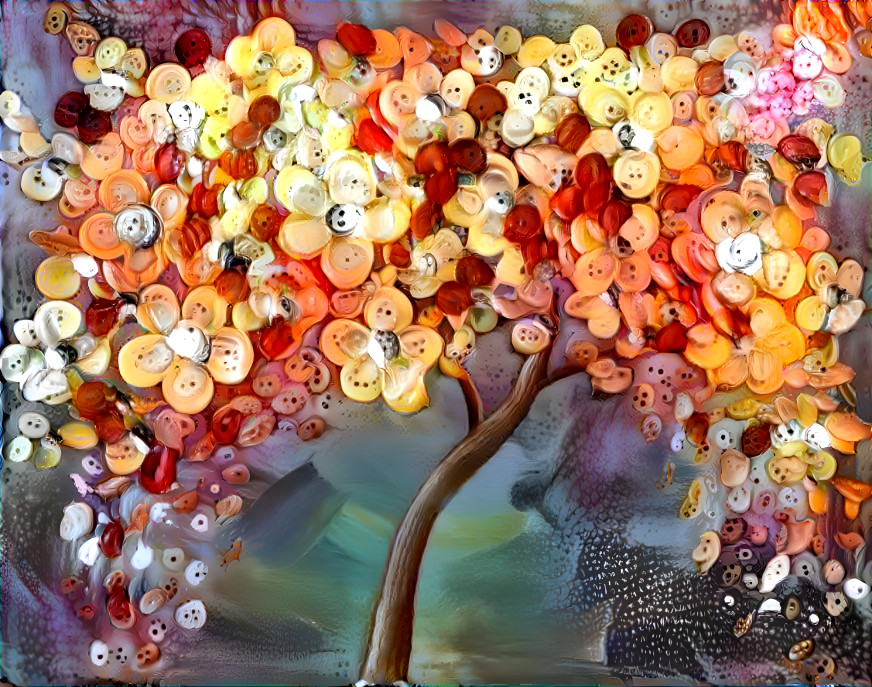 Tree of buttons