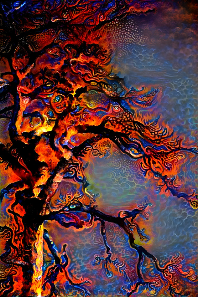 Dragon fire tree
