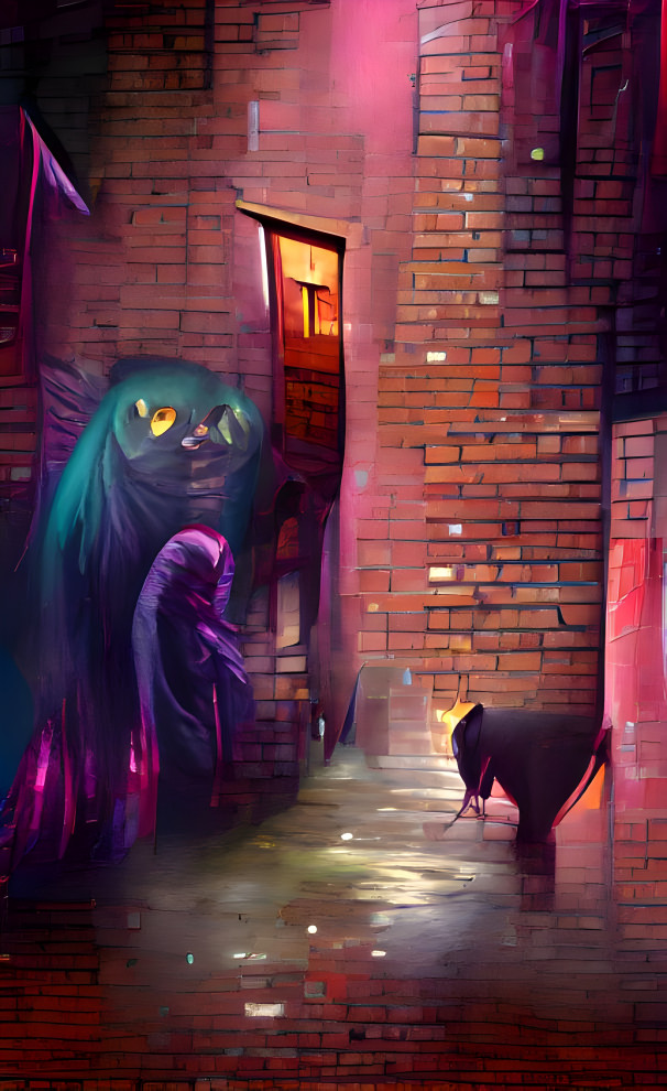 The Monster In The Alley