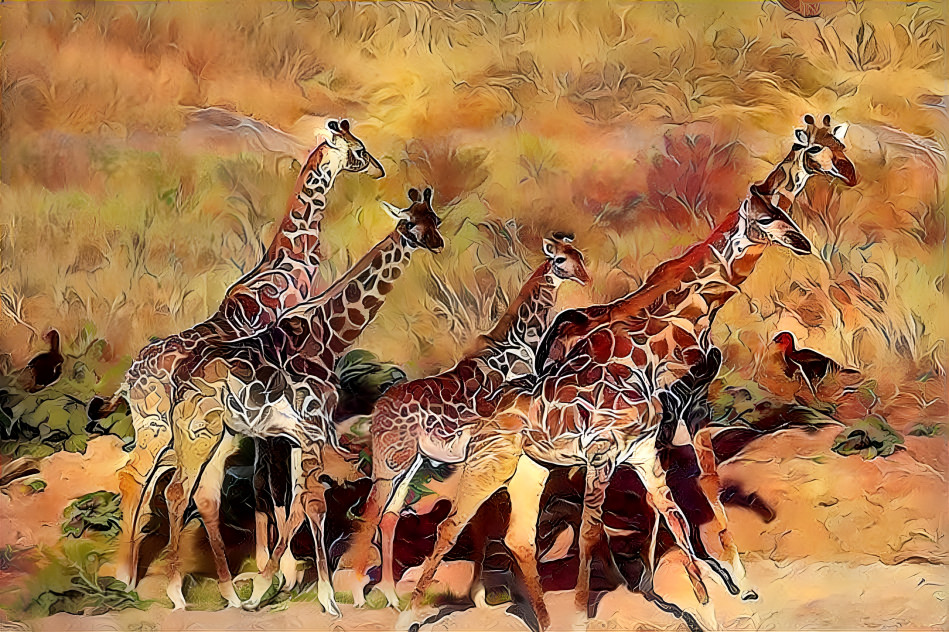Journey of Giraffes
