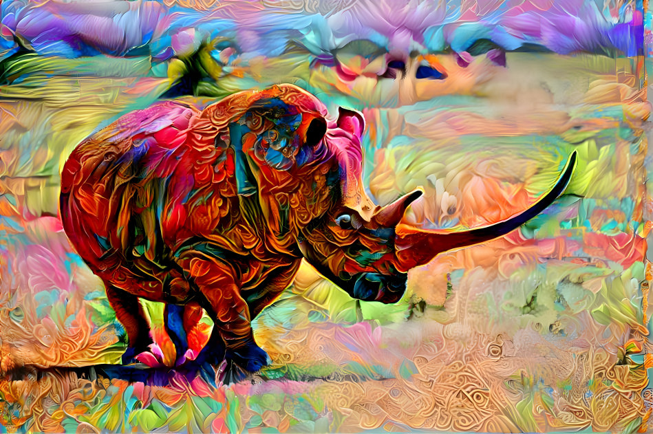 Rhinoceros King of Horns