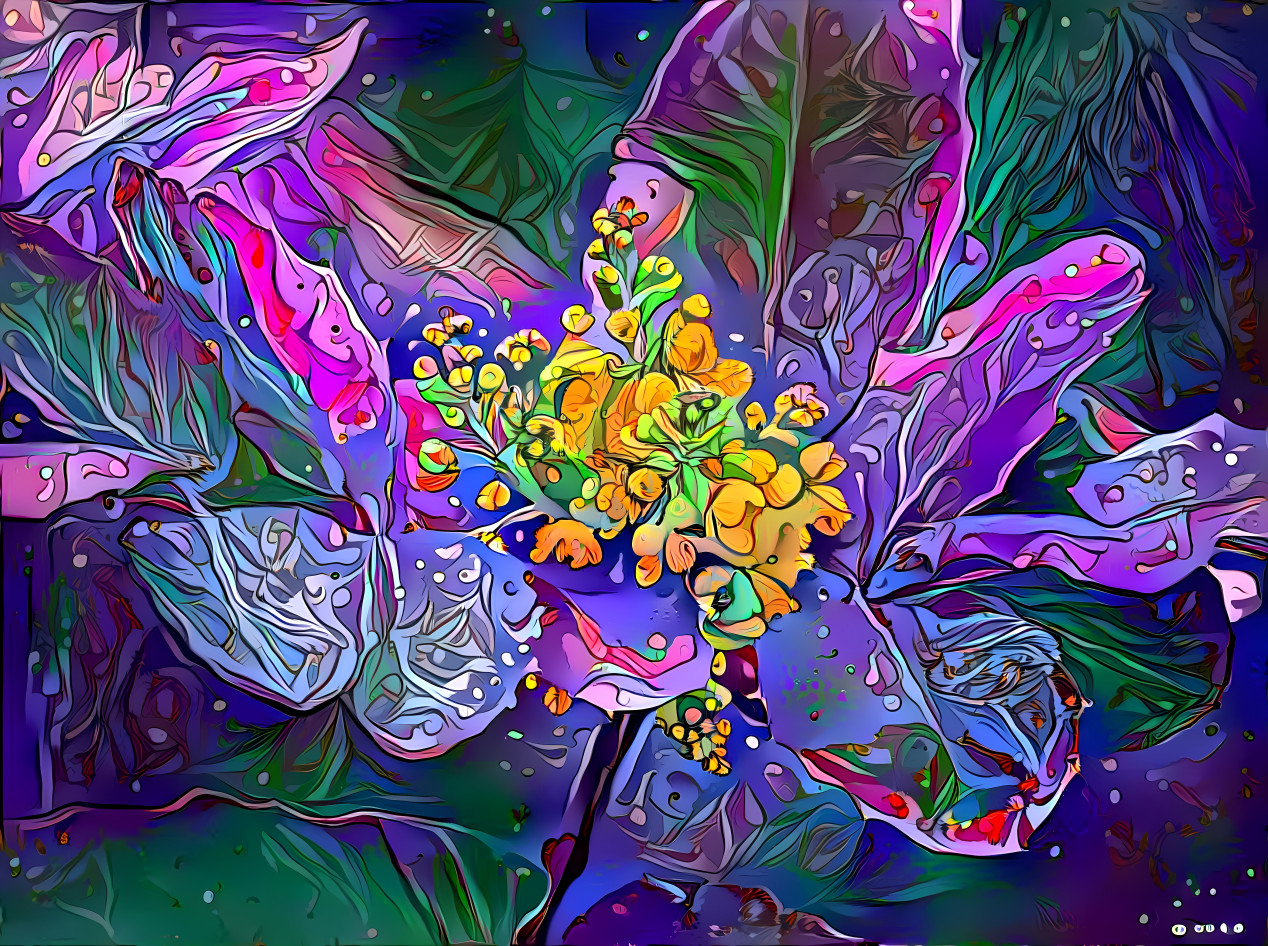 abstract floral