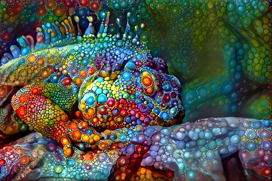 iguana on the dreams