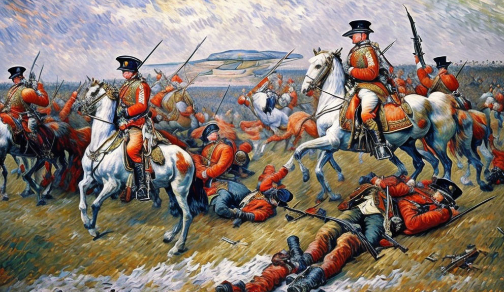 Battle of Waterloo by Van Gogh 2