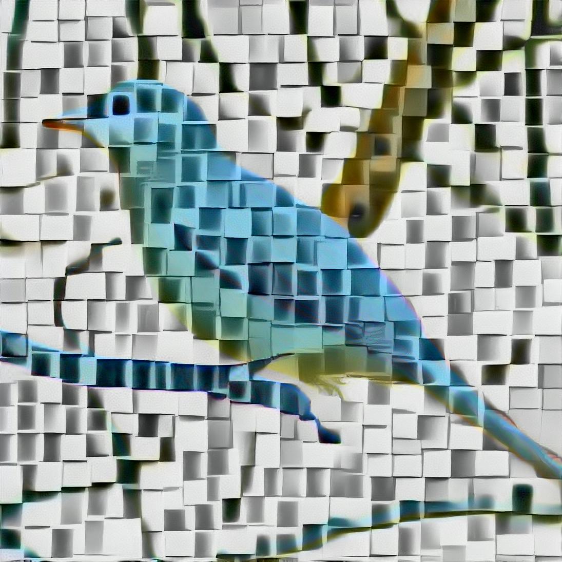 Bird mosaic 