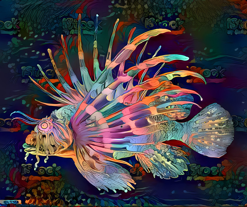 colorful scorpionfish