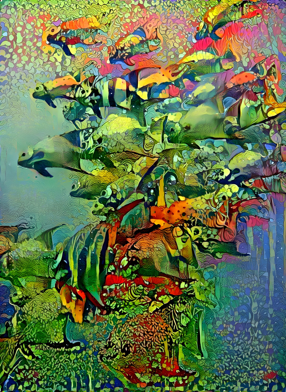 Fish cluster
