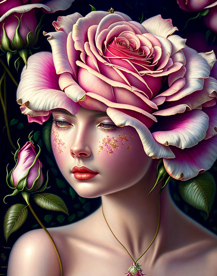 rose flower fairy