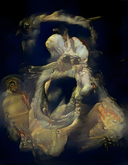 Baboon via Goya