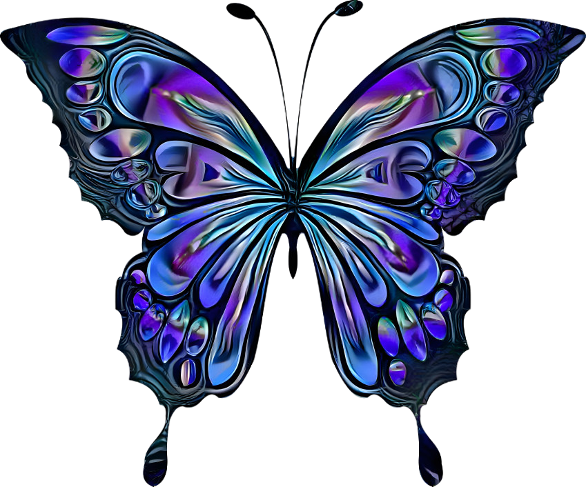 Blue/Purple Butterfly