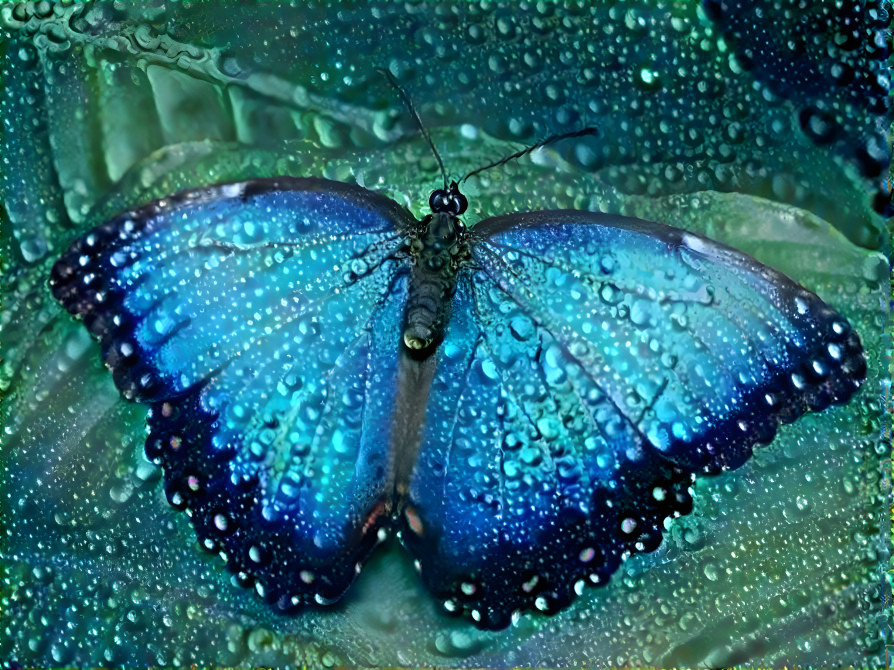 Butterfly in the Rain