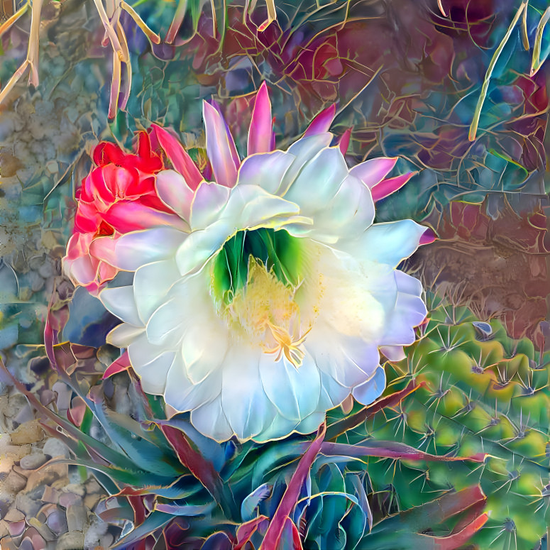 Argentine Saguaro Flower
