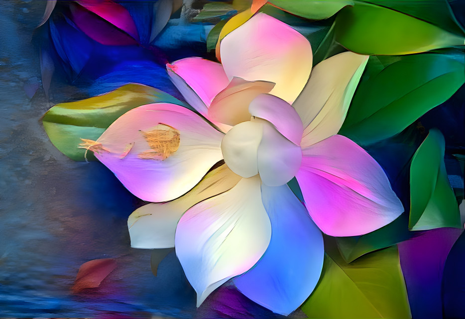 Floral Art Series - Magnolia 