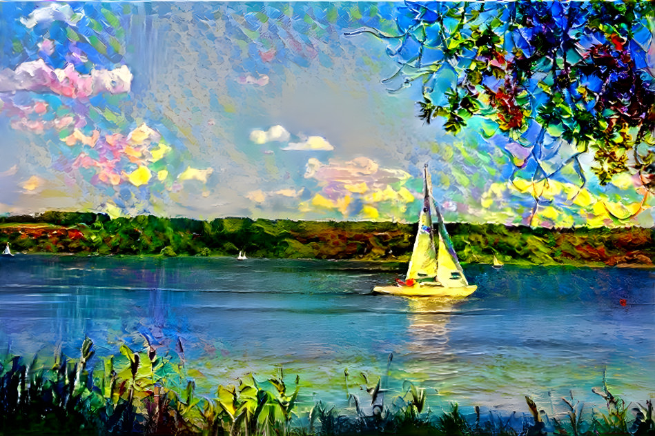 Sailing away
