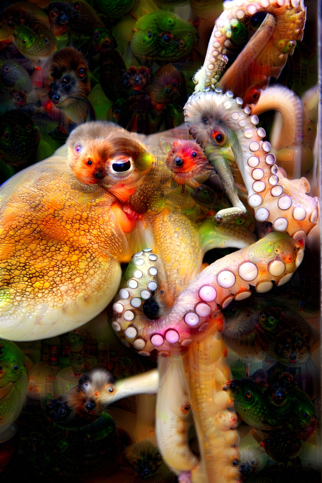 Big weird octopus