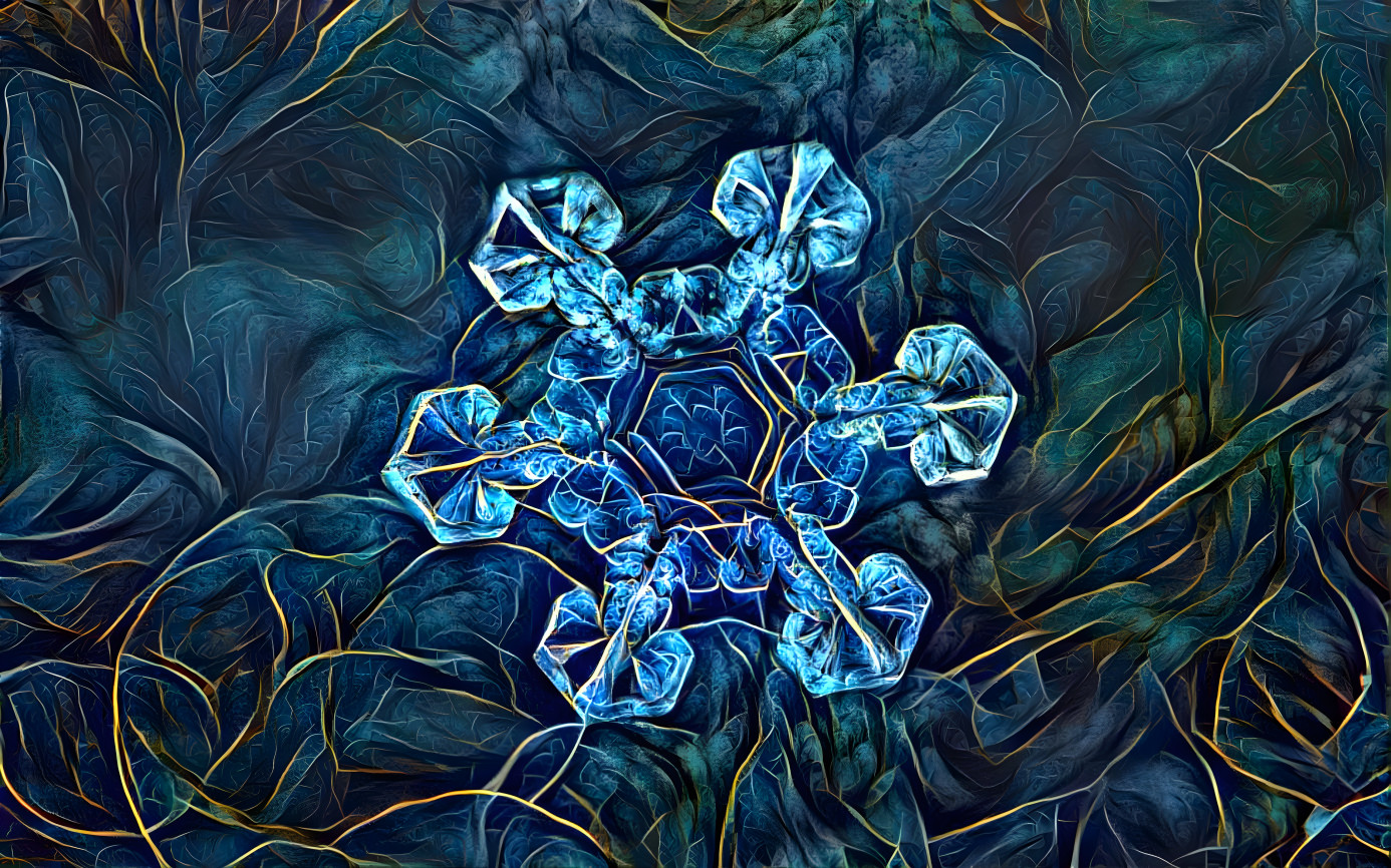 Blue Snow