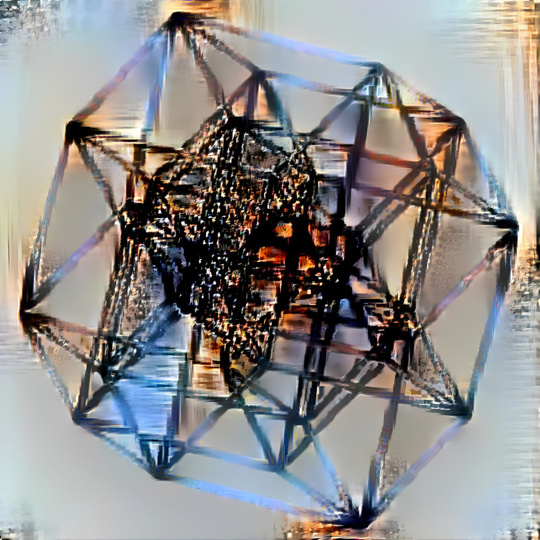 geometric structure, 5-dim. cube
