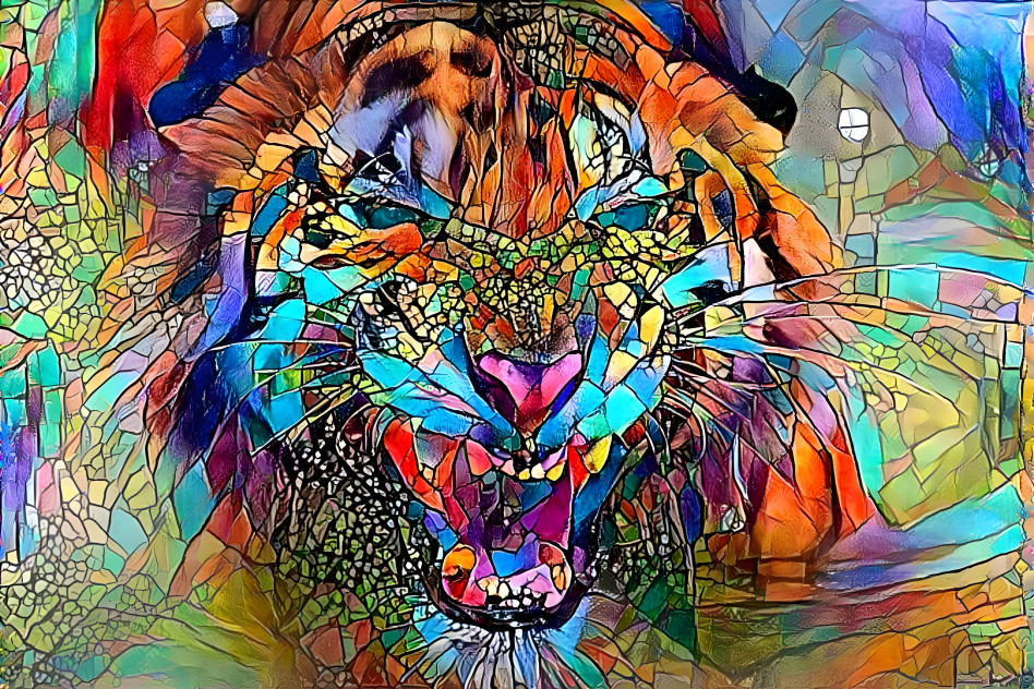 Tiger Acrylic