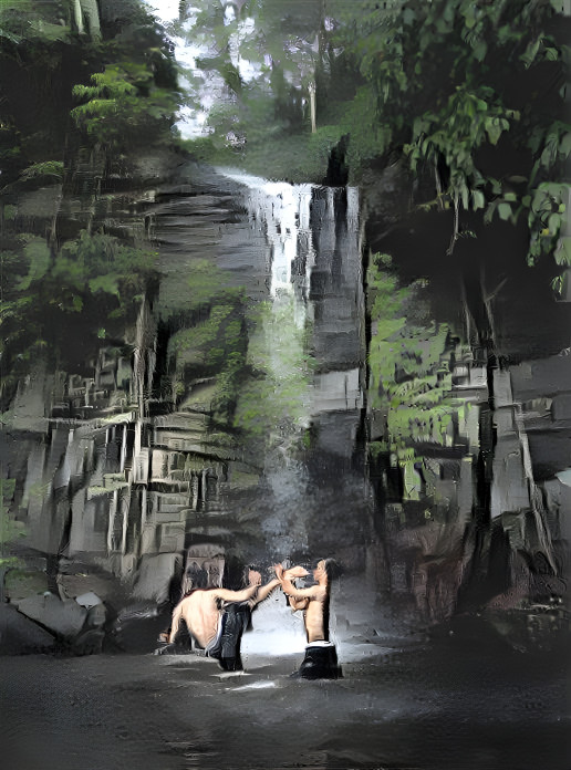 Grenjengan Sewu waterfall