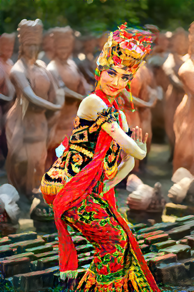The Charm of the Gandrung Dancer
