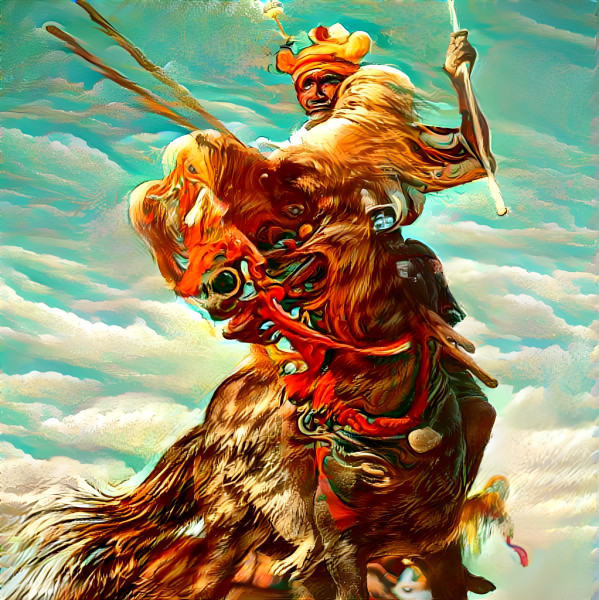 Pasola Horseman Warrior