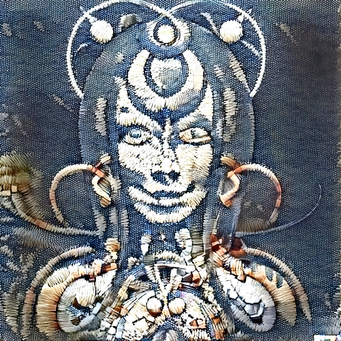 Embroidered B9 