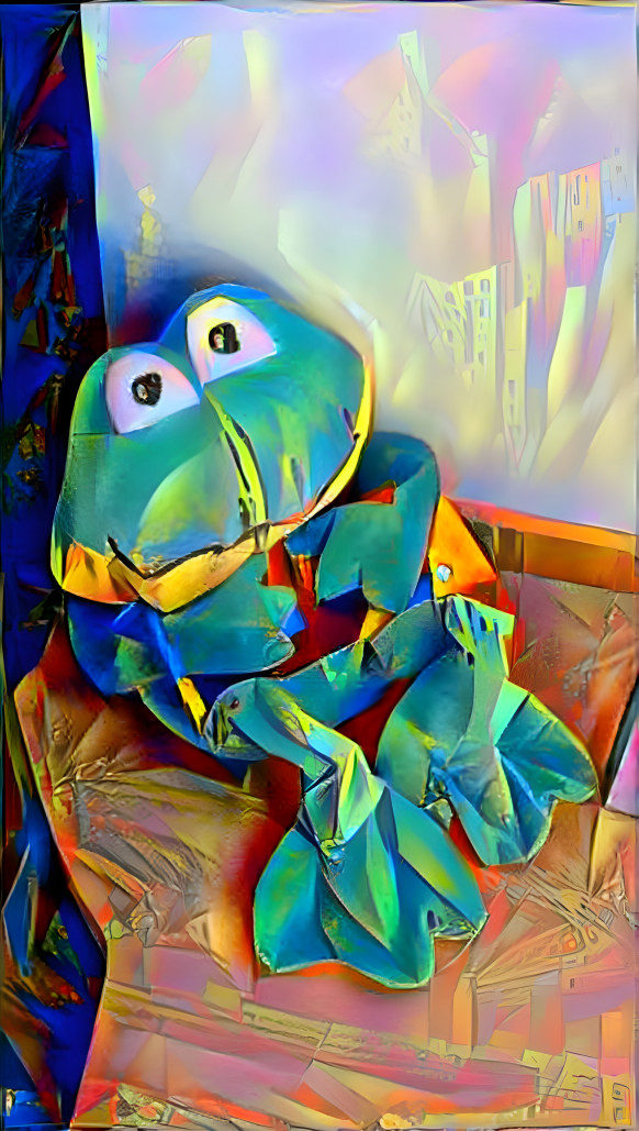 Frog take a break again