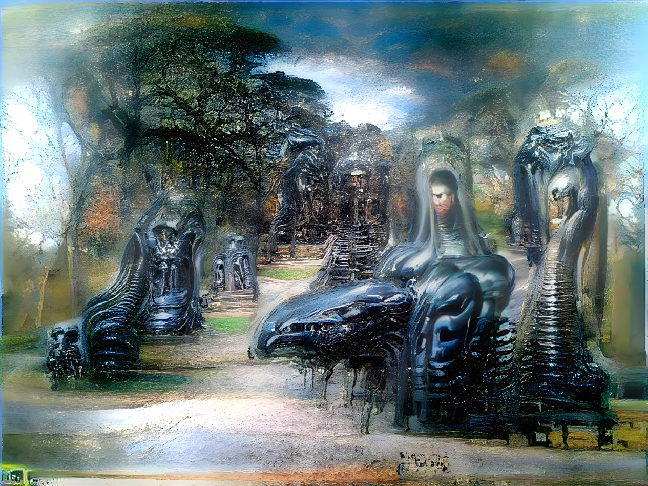 Alien invasion memorial park