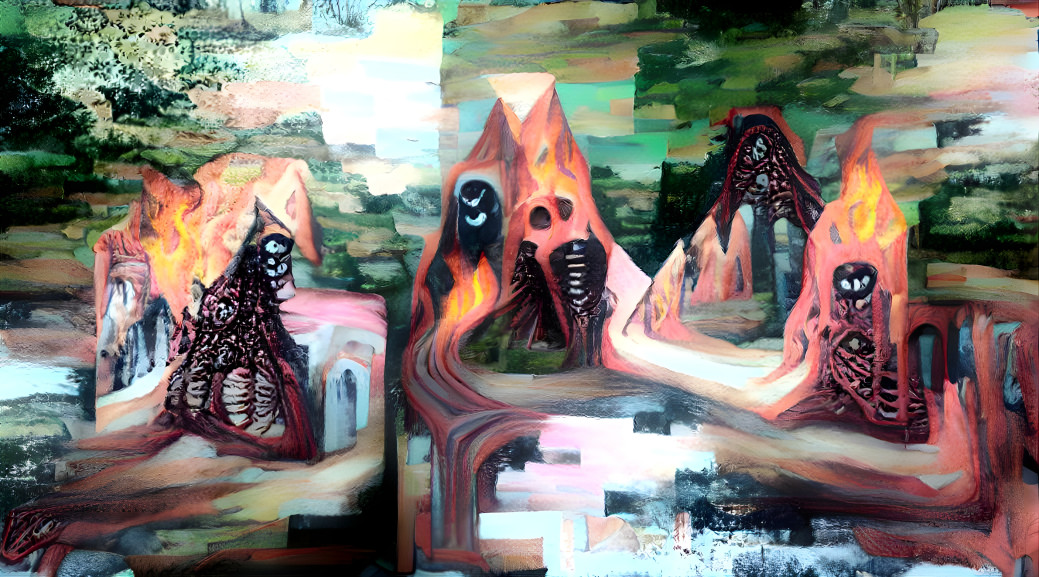 Abstract mountains thingys