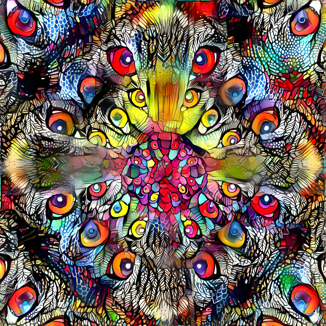 Eyes mosaic 