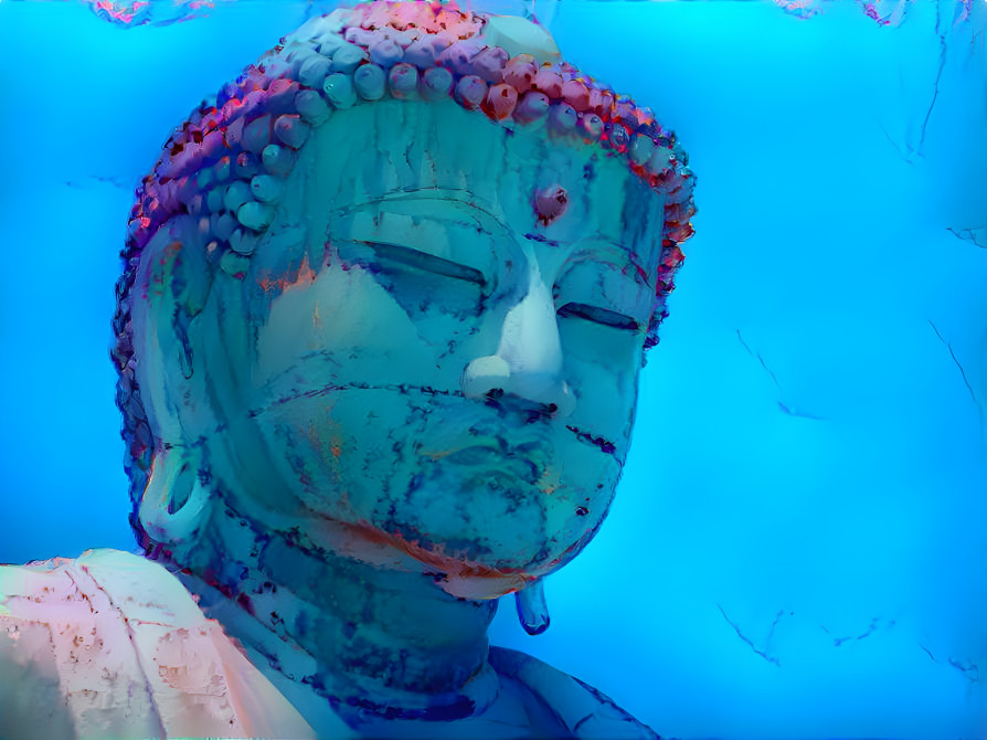 Bleu Buddha