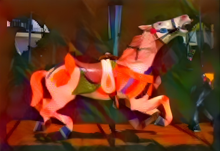 Horse on Carousel 