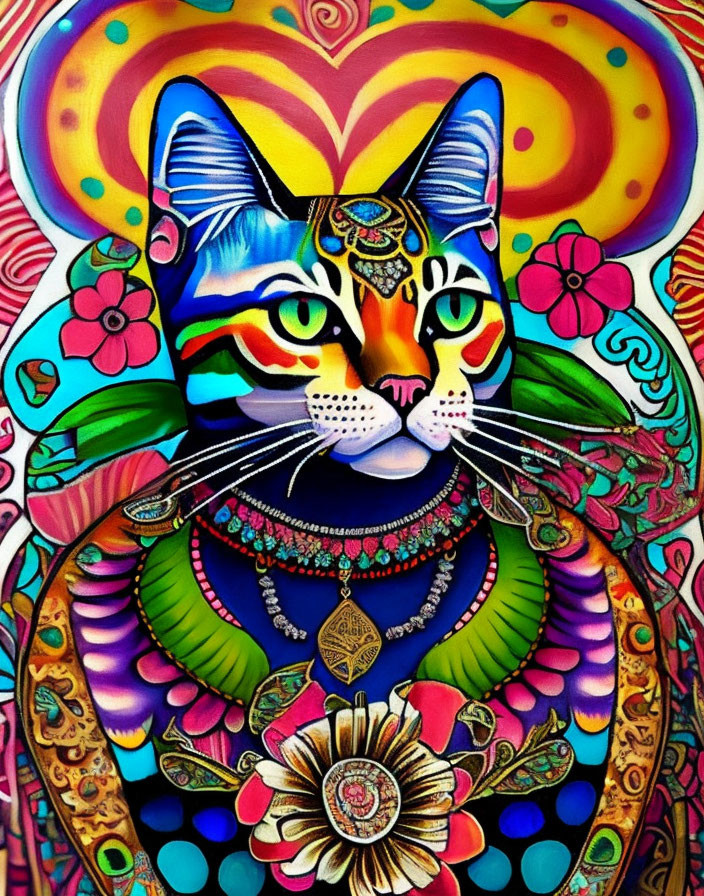 Pop Art Cat